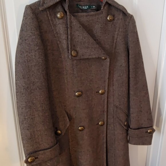 Lauren Ralph Lauren Double-Breasted Coat - Picture 2 of 16